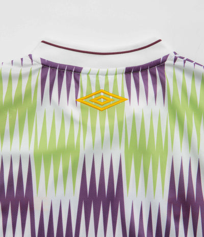 Butter Goods x Umbro Optical Jersey - Grape / Volt