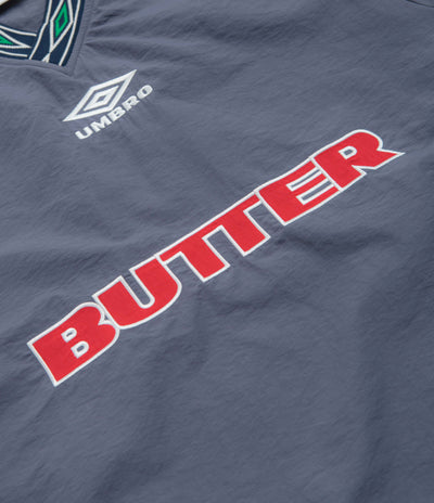 Butter Goods x Umbro Training Sweatshirt - Slate / Navy