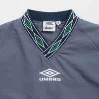 Butter Goods x Umbro Training Sweatshirt - Slate / Navy thumbnail