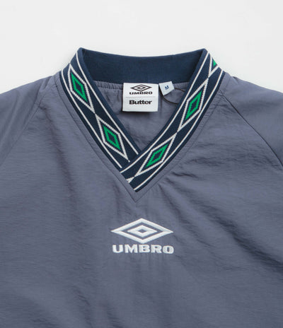 Butter Goods x Umbro Training Sweatshirt - Slate / Navy