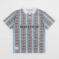 Butter Goods x Umbro Vert Jersey - Sky / Brown thumbnail