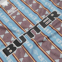 Butter Goods x Umbro Vert Jersey - Sky / Brown thumbnail