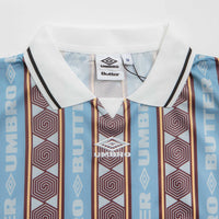 Butter Goods x Umbro Vert Jersey - Sky / Brown thumbnail