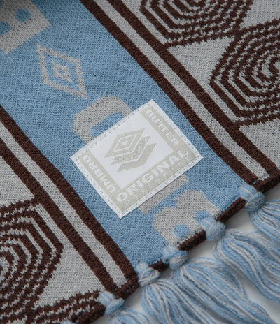 Butter Goods x Umbro Vert Scarf - Sky / Brown