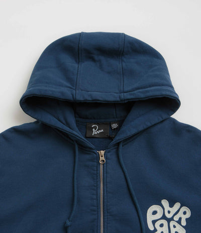 by Parra 1976 Logo Zip Hoodie - Blue