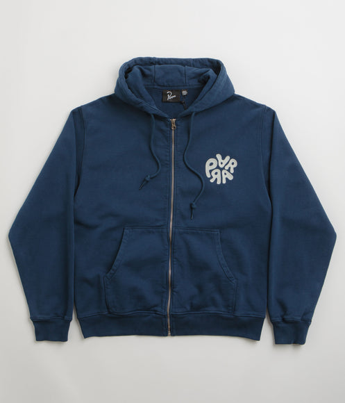 by Parra 1976 Logo Zip Hoodie - Blue