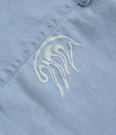 by Parra Ancient Aliens Shirt - Washed Blue