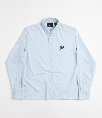 by Parra Annoyed Chicken Shirt - Bleached Denim