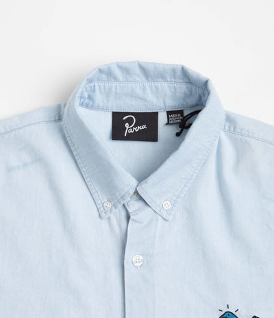 by Parra Annoyed Chicken Shirt - Bleached Denim