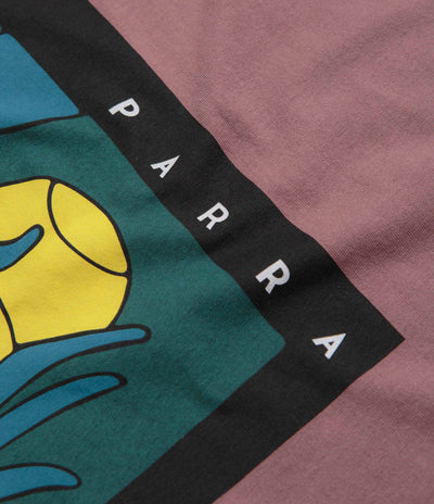 by Parra Ball Catcher T-Shirt - Dusty Rose