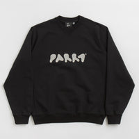 by Parra Blob Logo Crewneck Sweatshirt - Washed Black thumbnail