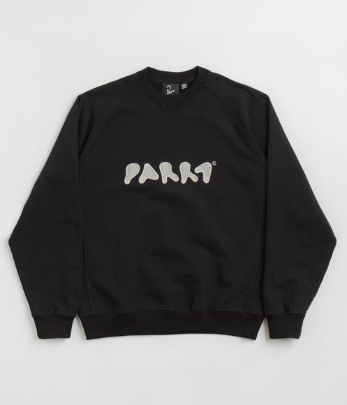 by Parra Blob Logo Crewneck Sweatshirt - Washed Black