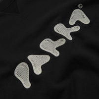 by Parra Blob Logo Crewneck Sweatshirt - Washed Black thumbnail