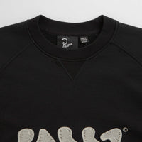 by Parra Blob Logo Crewneck Sweatshirt - Washed Black thumbnail