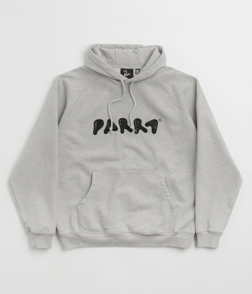 by Parra Blob Logo Hoodie - Heather Grey