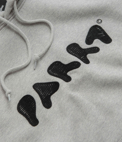 by Parra Blob Logo Hoodie - Heather Grey