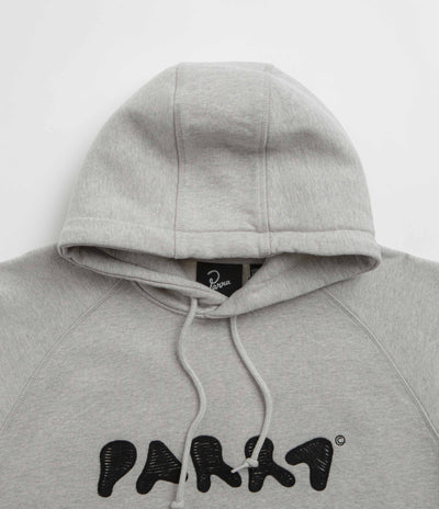 by Parra Blob Logo Hoodie - Heather Grey