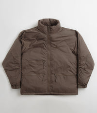 by Parra Canyons All Over Jacket - Coffee Brown