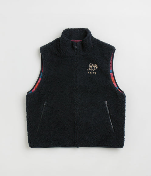 by Parra Chest Alien Vest - Midnight Blue