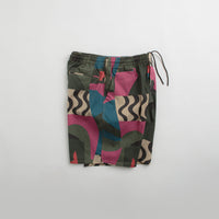 by Parra Distorted Camo Shorts - Pink thumbnail