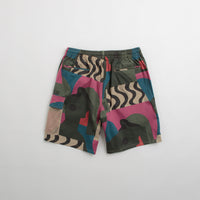 by Parra Distorted Camo Shorts - Pink thumbnail