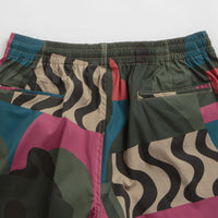 by Parra Distorted Camo Shorts - Pink thumbnail