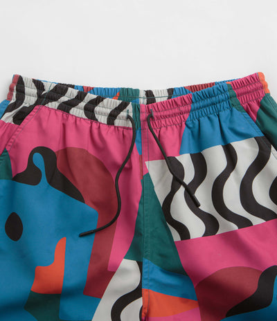 by Parra Distorted Water Swim Shorts - Multi