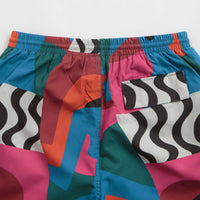 by Parra Distorted Water Swim Shorts - Multi thumbnail