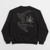 by Parra Duck Attack Crewneck Sweatshirt - Black thumbnail