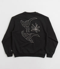 by Parra Duck Attack Crewneck Sweatshirt - Black