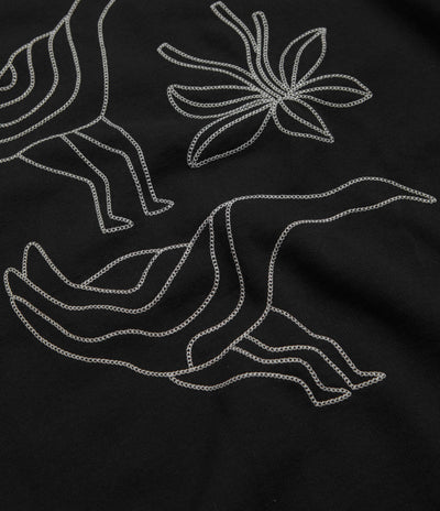 by Parra Duck Attack Crewneck Sweatshirt - Black