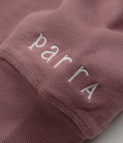 by Parra Duck Attack Crewneck Sweatshirt - Dusty Rose