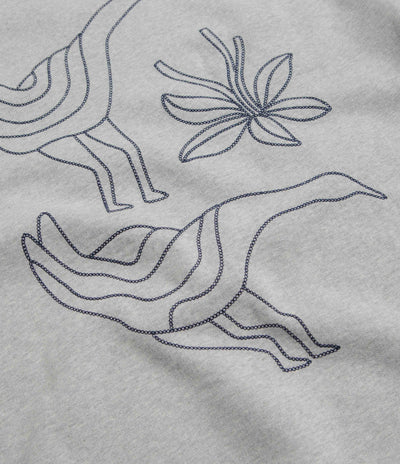 by Parra Duck Attack Crewneck Sweatshirt - Heather Grey