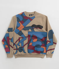 by Parra Etappe 17 Crewneck Sweatshirt - Mushroom