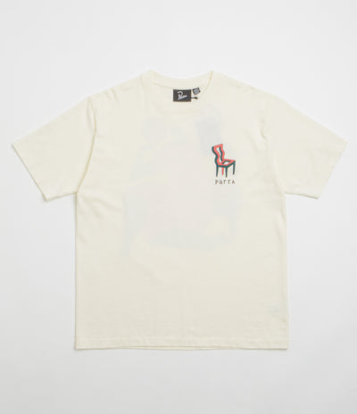 by Parra Face Ball T-Shirt - Off White