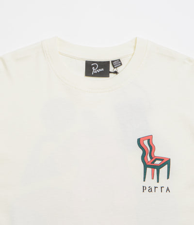 by Parra Face Ball T-Shirt - Off White