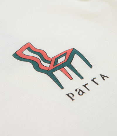 by Parra Face Ball T-Shirt - Off White