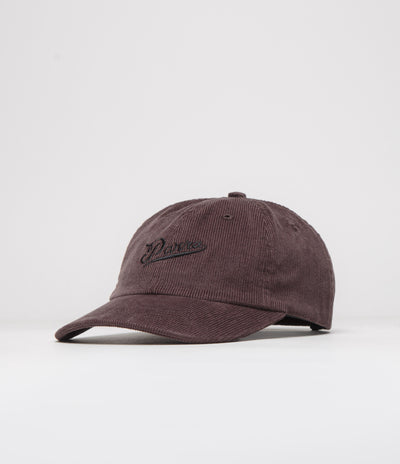 by Parra Fancy Logo Cap - Dark Mahogany