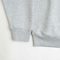 by Parra Fast Food Logo Crewneck Sweatshirt - Heather Grey thumbnail