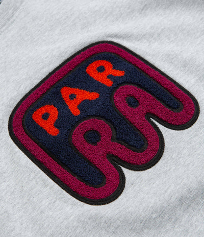 by Parra Fast Food Logo Crewneck Sweatshirt - Heather Grey