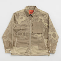 by Parra Fruit Tree Camo Shirt - Tan thumbnail