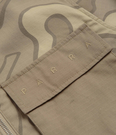 by Parra Fruit Tree Camo Shirt - Tan