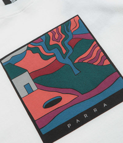 by Parra Hole In The Yard T-Shirt - White