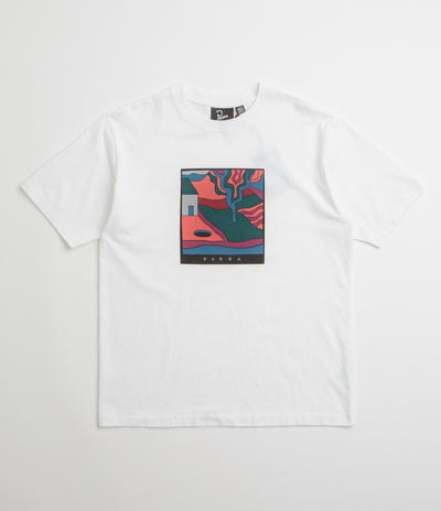 by Parra Hole In The Yard T-Shirt - White