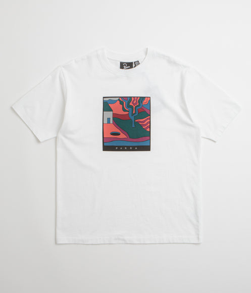 by Parra Hole In The Yard T-Shirt - White