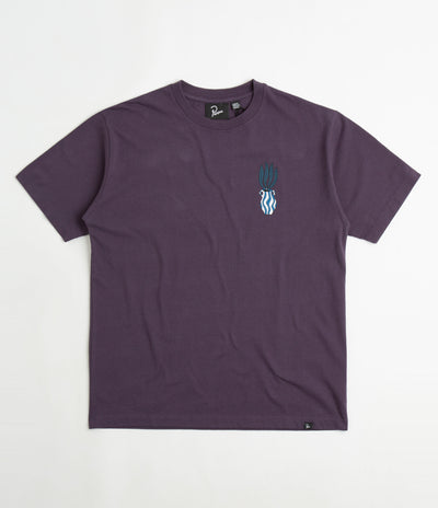 by Parra Kick The Vase T-Shirt - Aubergine