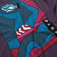 by Parra Kick The Vase T-Shirt - Aubergine thumbnail