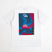 by Parra Kick The Vase T-Shirt - White thumbnail