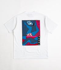 by Parra Kick The Vase T-Shirt - White