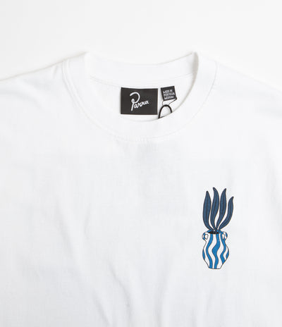 by Parra Kick The Vase T-Shirt - White